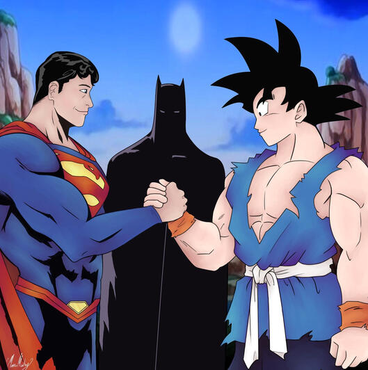 Allies, Superman and Goku